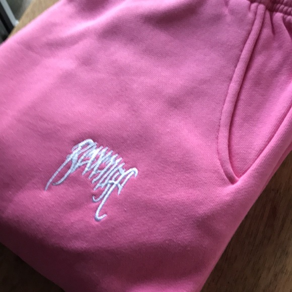 Revenge Pink Large Heavy weight Sweat Pants NWT - Picture 10 of 17